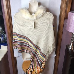 Pinklicious Poncho Boho NEW